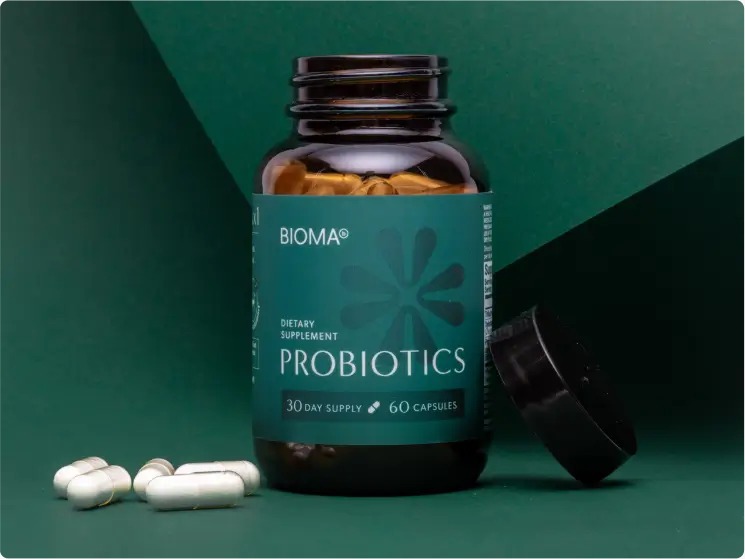 Bioma Probiotics | Natural Support for Digestion and Bloating – Pack of 1 - Image 3
