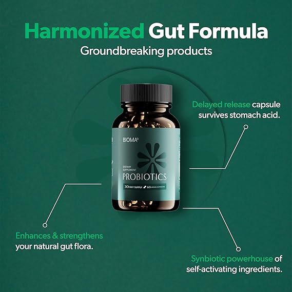 Bioma Probiotics | Natural Support for Digestion and Bloating – Pack of 1 - Image 6